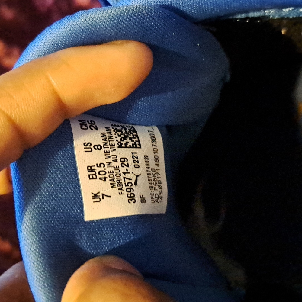 Blue Puma Roma shoes - Picture 2 of 5